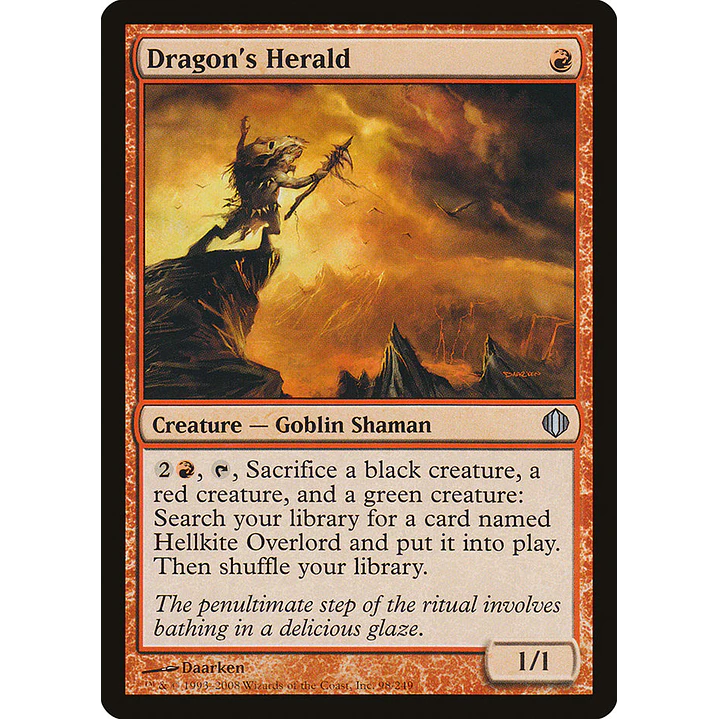 Dragon's Herald | Español | NM | ALA 1