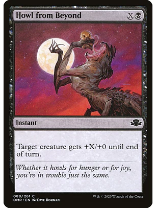 Howl from Beyond | Inglés | NM | DMR