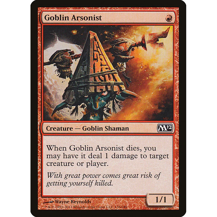 Goblin Arsonist | Español | NM | M12 1