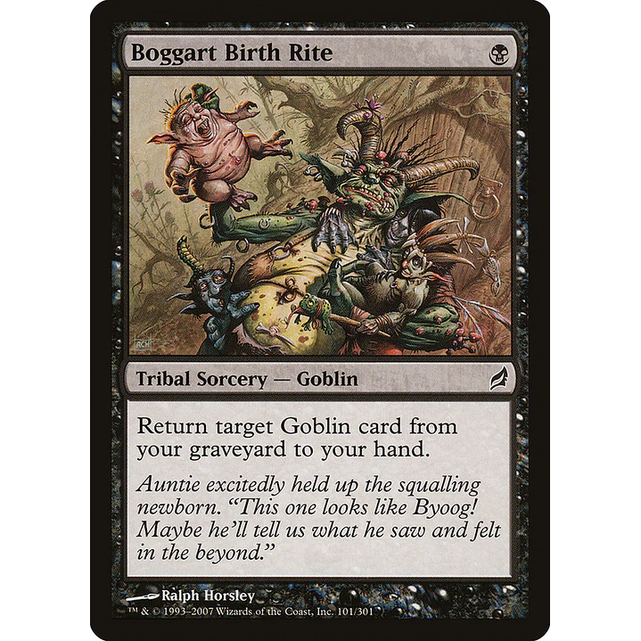 Boggart Birth Rite | Español | NM | LRW 1