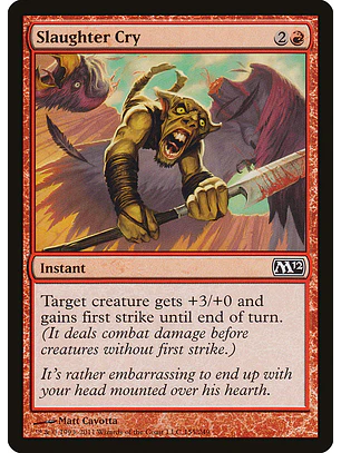 Slaughter Cry | Español | NM | M12