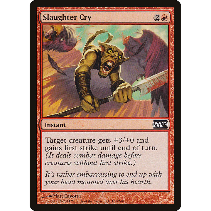 Slaughter Cry | Español | NM | M12 1