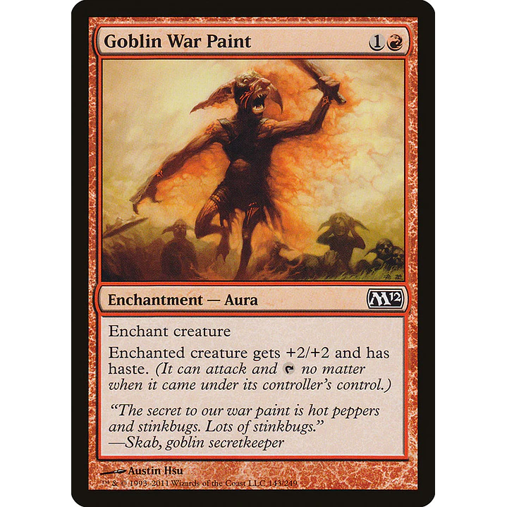 Goblin War Paint | Español | NM | M12 1