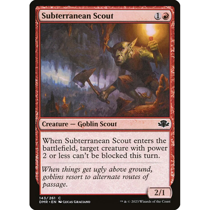 Subterranean Scout | Inglés | NM | DMR 1