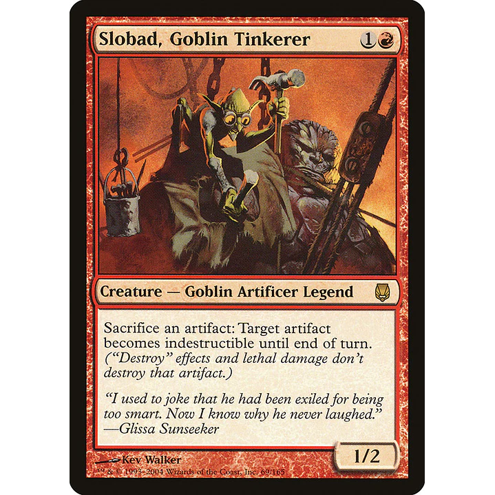 Slobad, Goblin Tinkerer | Español | NM | DST 1