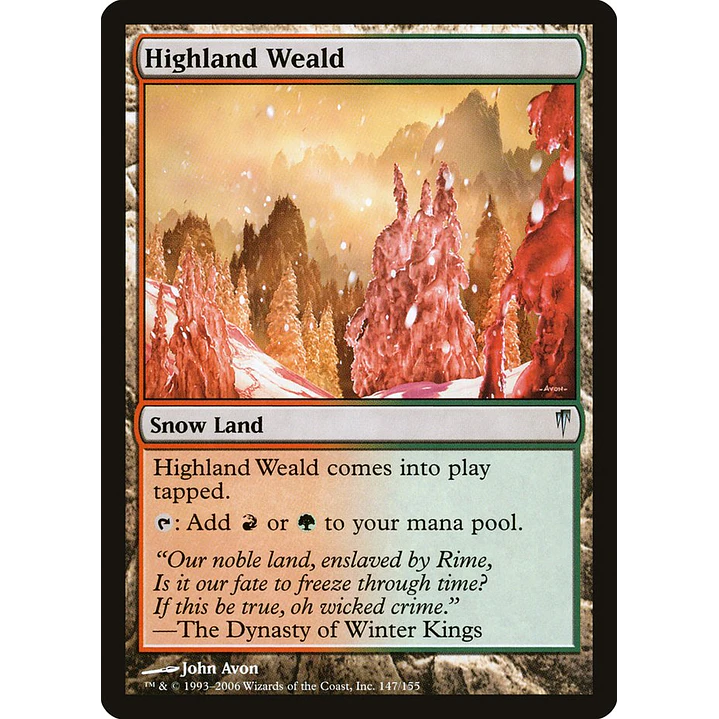 Highland Weald | Español | NM | CSP 1