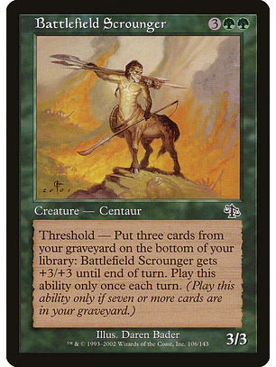 Battlefield Scrounger (Retro Frame) | Español | NM | JUD