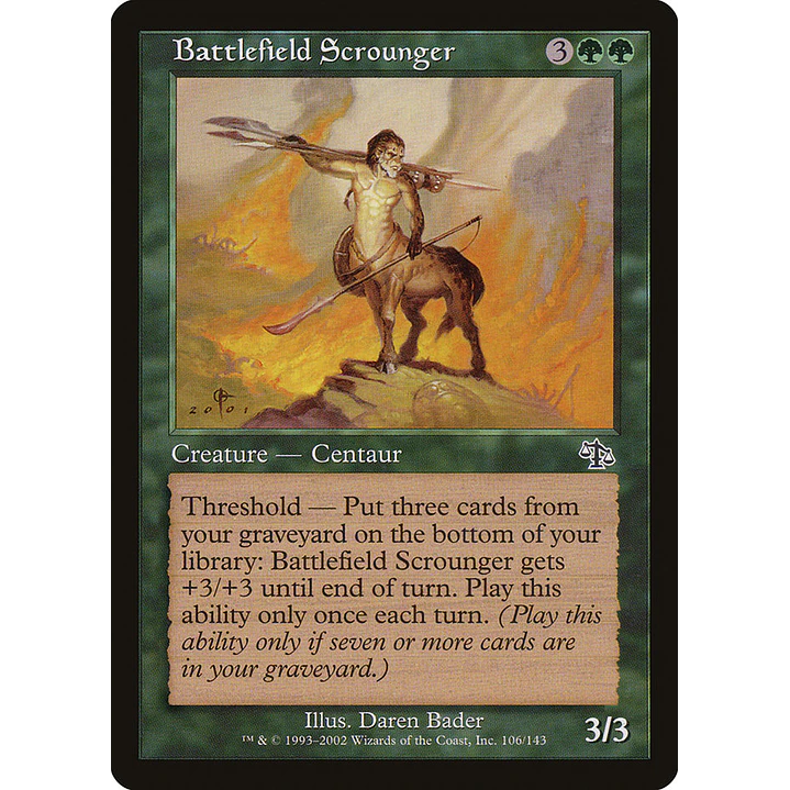 Battlefield Scrounger (Retro Frame) | Español | NM | JUD 1