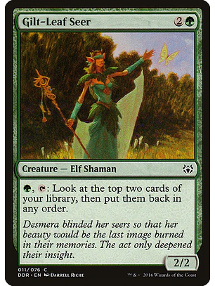 Gilt-Leaf Seer | Inglés | NM | DDR