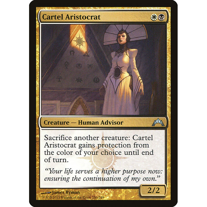Cartel Aristocrat | Inglés | NM | GTC 1