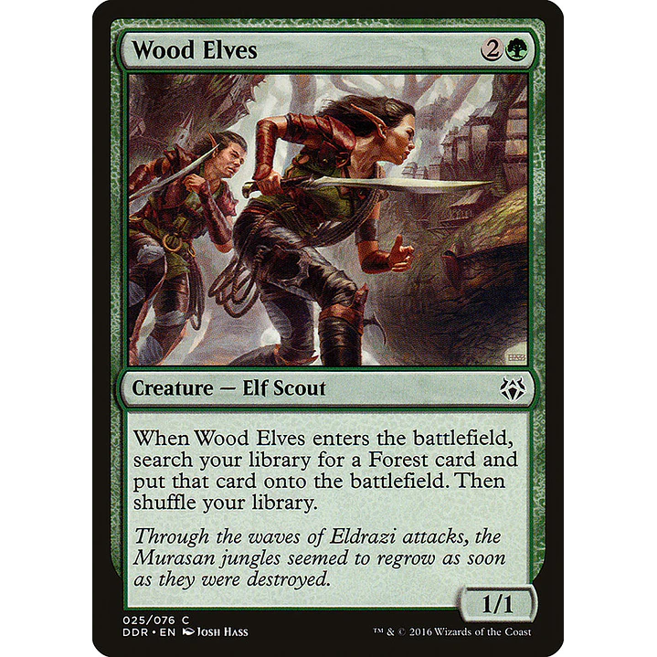 Wood Elves | Inglés | NM | DDR 1