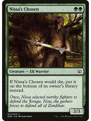 Nissa's Chosen | Inglés | NM | DDR