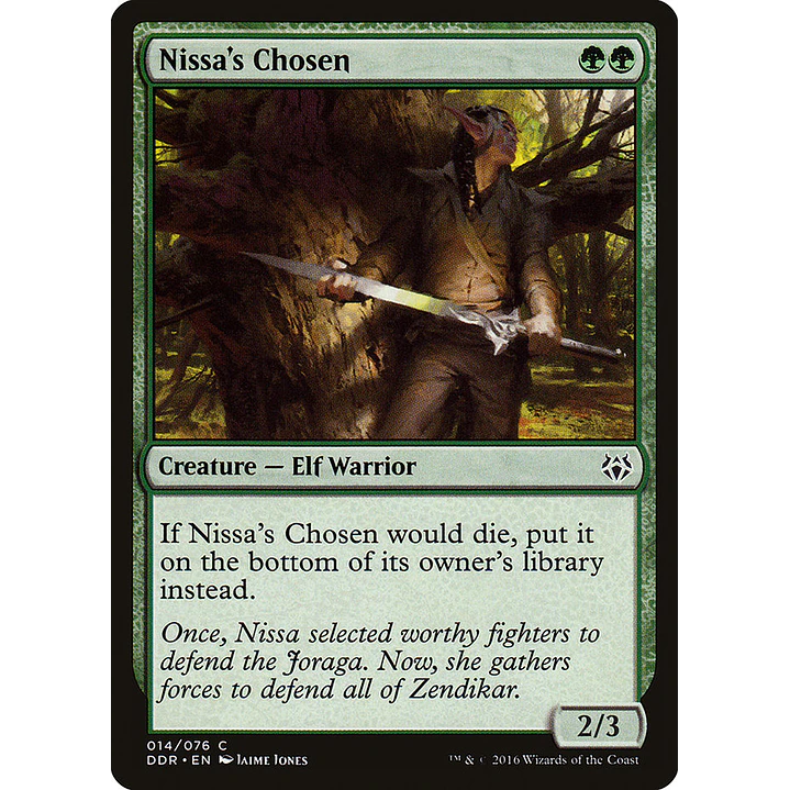 Nissa's Chosen | Inglés | NM | DDR 1