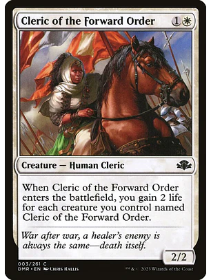 Cleric of the Forward Order | Español | NM | DMR
