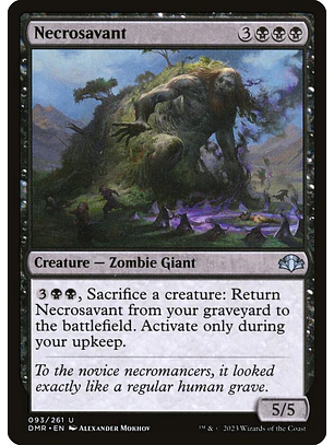 Necrosavant | Español | NM | DMR