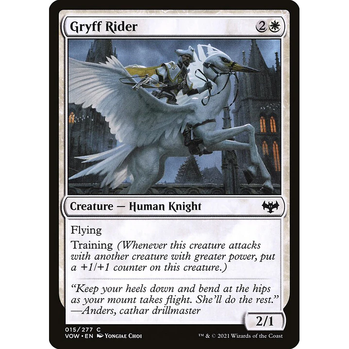 Gryff Rider | Inglés | NM | VOW 1