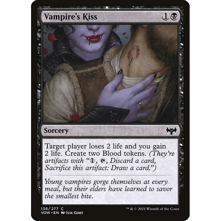 Vampire's Kiss | Inglés | NM | VOW 1