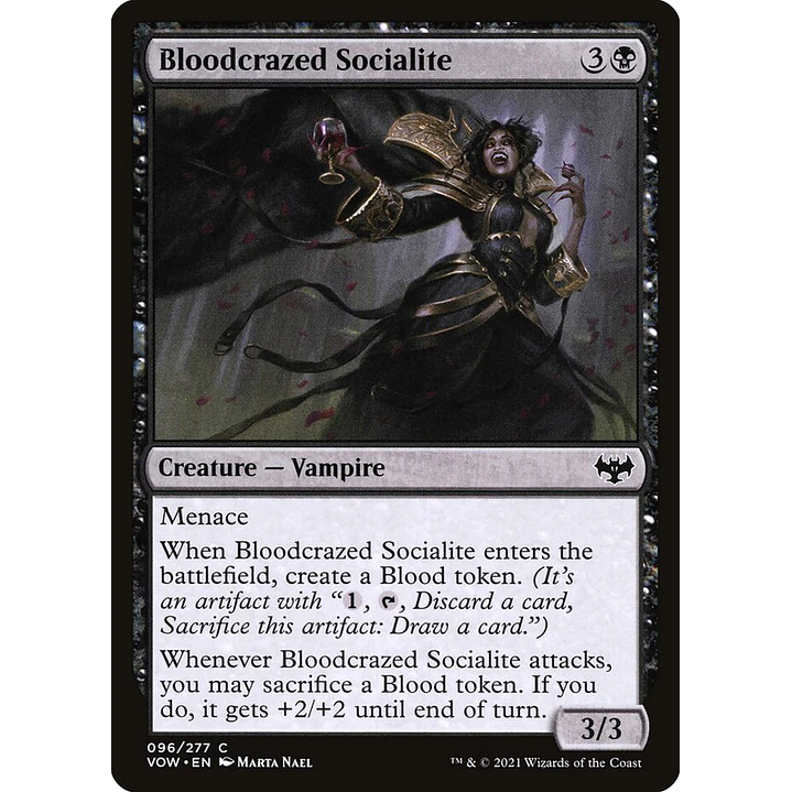 Bloodcrazed Socialite | Inglés | NM | VOW 1