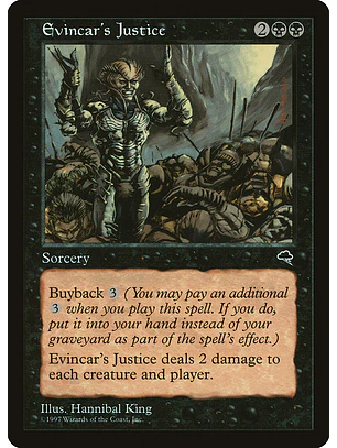 Evincar's Justice (Retro Frame) | Inglés | NM | TMP