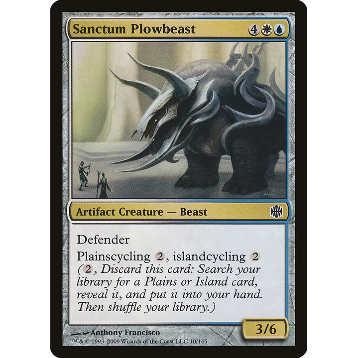 Sanctum Plowbeast | Español | NM | ARB 1