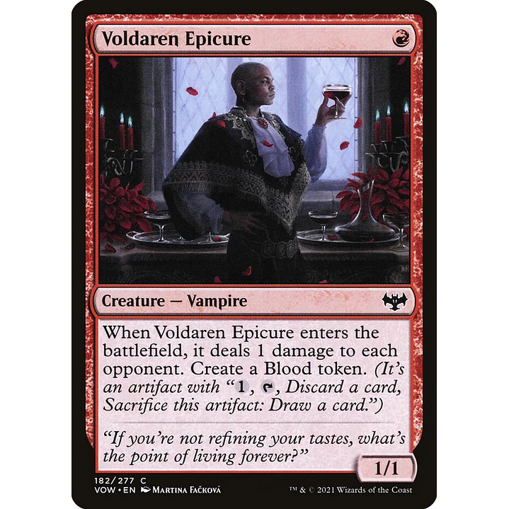 Voldaren Epicure (foil) | Español | NM | VOW 1