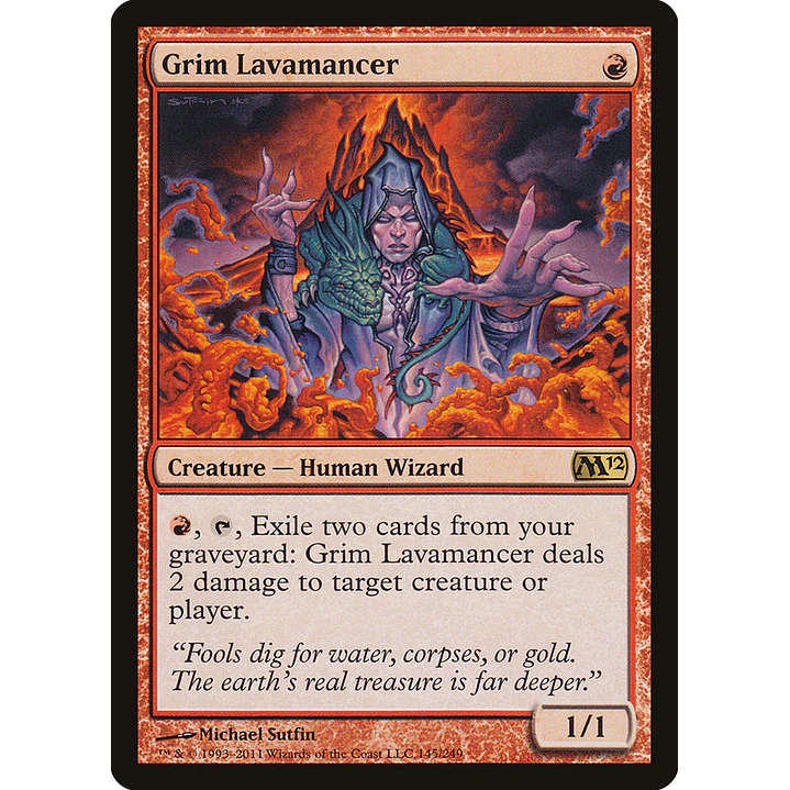 Grim Lavamancer | Inglés | NM | M12 1