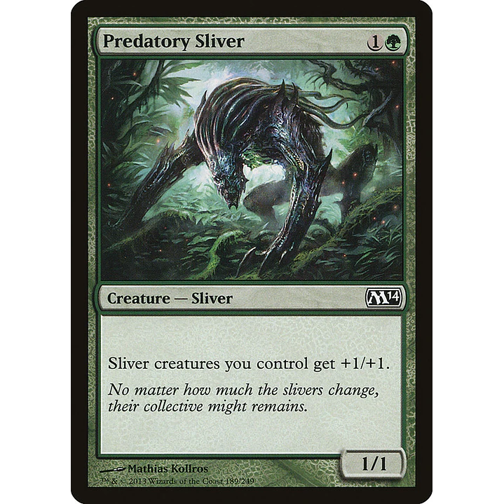 Predatory Sliver | Español | NM | M14 1
