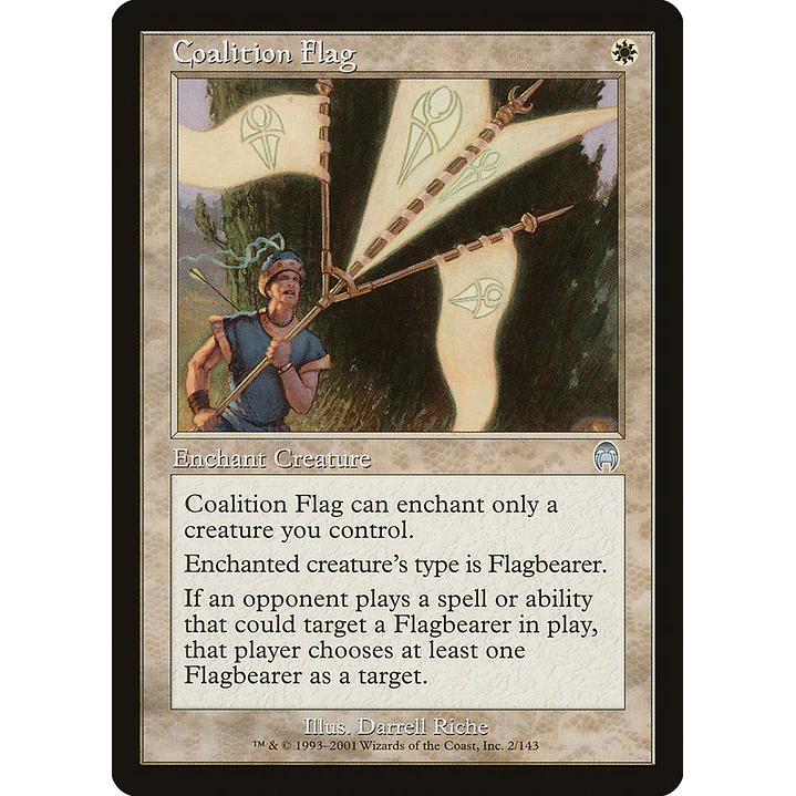 Coalition Flag (Retro Frame) | Español | NM | APC 1