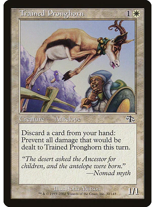 Trained Pronghorn (Retro Frame) | Español | NM | JUD
