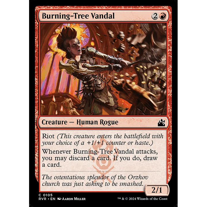 Burning-Tree Vandal | Español | NM | RVR 1