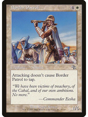 Border Patrol (Retro Frame) | Español | NM | JUD