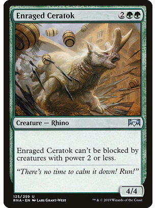 Enraged Ceratok | Inglés | NM | RNA
