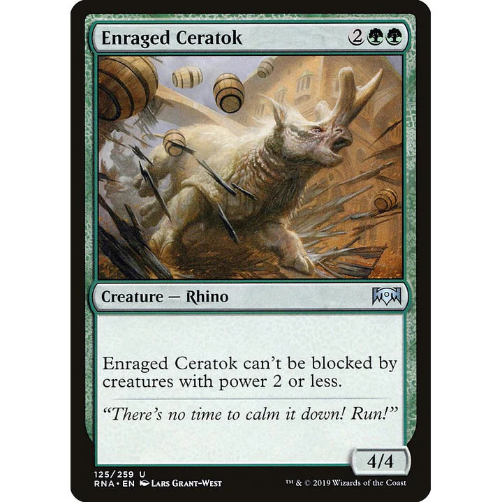 Enraged Ceratok | Inglés | NM | RNA 1