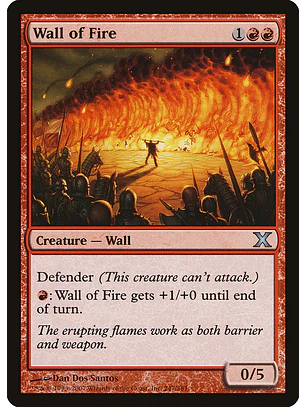 Wall of Fire | Inglés | NM | 10E