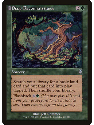 Deep Reconnaissance (Retro Frame) | Español | NM | ODY