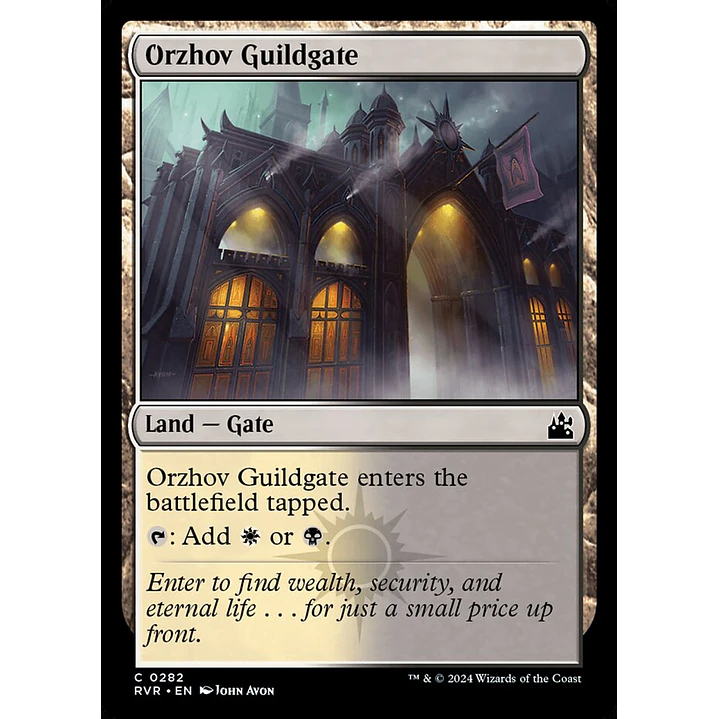 Orzhov Guildgate | Español | NM | RVR 1