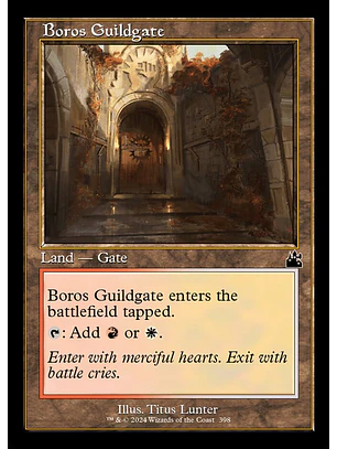 Boros Guildgate (Retro Frame) | Español | NM | RVR
