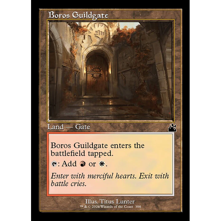 Boros Guildgate (Retro Frame) | Español | NM | RVR 1