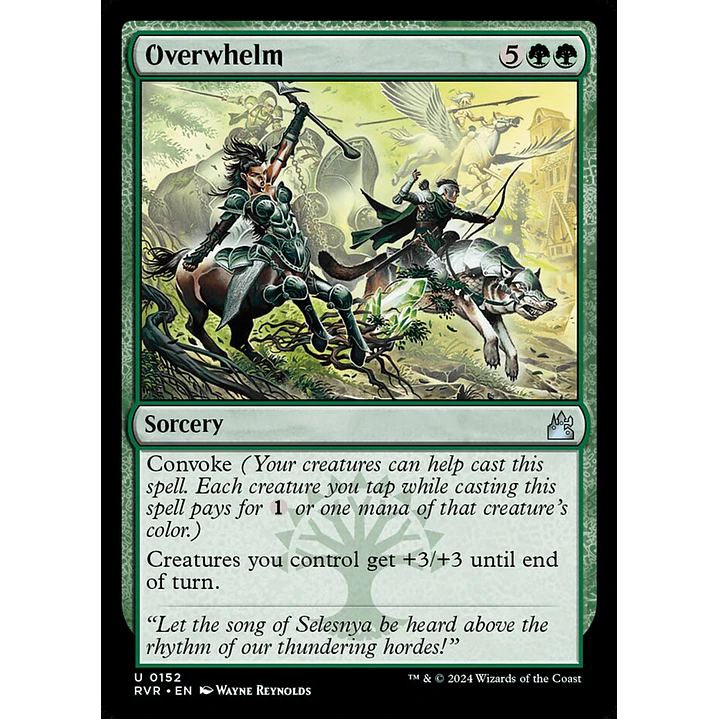 Overwhelm | Español | NM | RVR 1