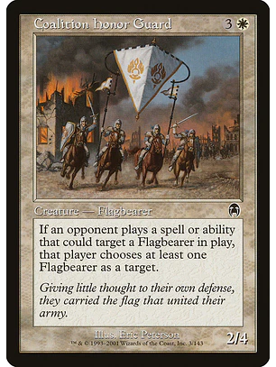 Coalition Honor Guard (Retro Frame) | Español | NM | APC