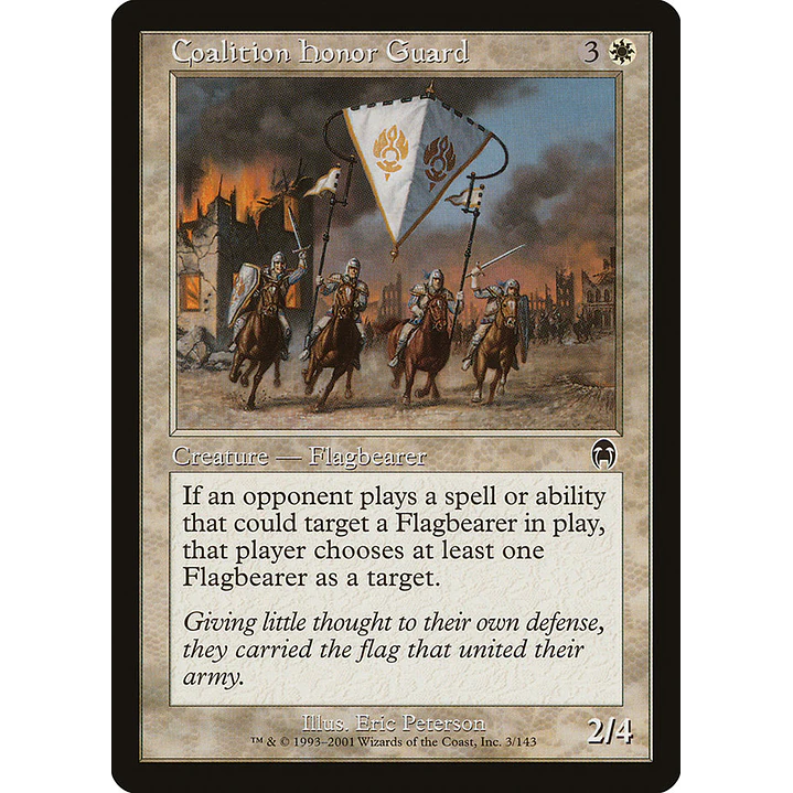 Coalition Honor Guard (Retro Frame) | Español | NM | APC 1