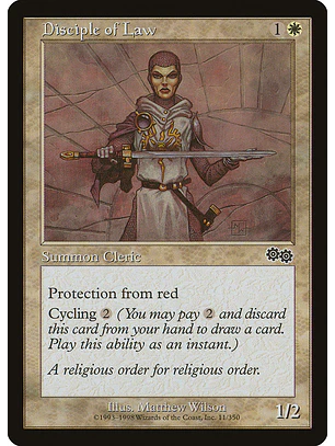 Disciple of Law (Retro Frame) | Español | NM | USG