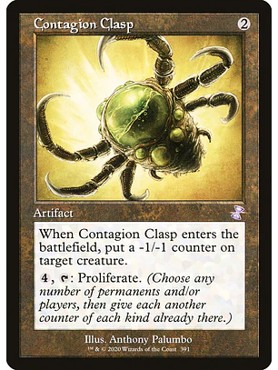 Contagion Clasp (Retro Frame) | Inglés | NM | TSR