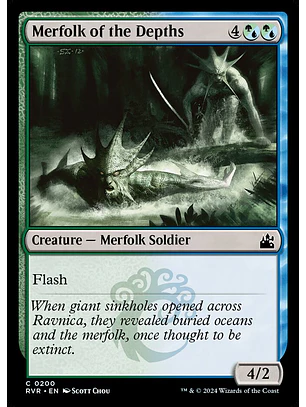 Merfolk of the Depths | Español | NM | RVR