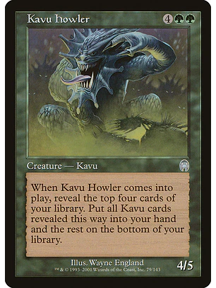 Kavu Howler (Retro Frame) | Español | NM | APC