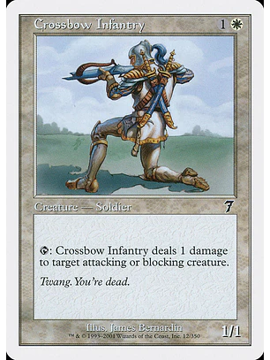 Crossbow Infantry (Retro Frame) | Español | NM | 7ED