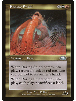Razing Snidd (Retro Frame) | Español | NM | PLS