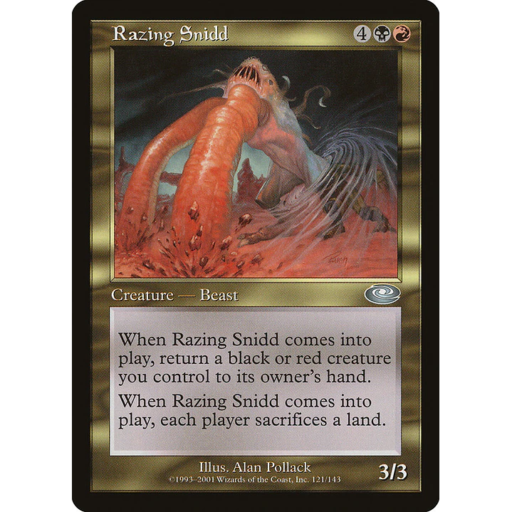 Razing Snidd (Retro Frame) | Español | NM | PLS 1