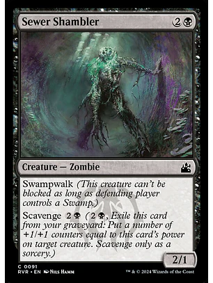 Sewer Shambler | Español | NM | RVR