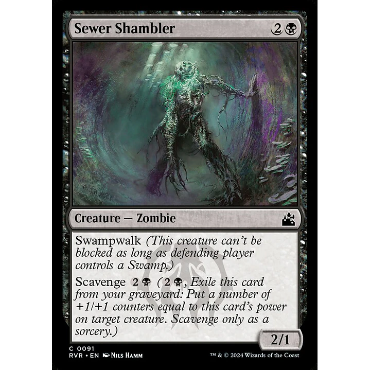 Sewer Shambler | Español | NM | RVR 1